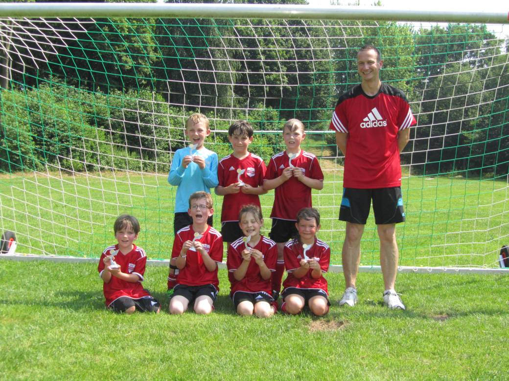 G-Jugend bei den  Sporttagen des FC Windhausen